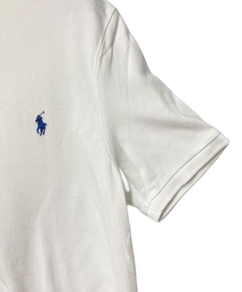 POLO RALPH LAUREN（ポロ・ラルフローレン）POLO RALPH LAUREN (ポロ・ラルフローレン) ポニー刺繍ポロシャツ ホワイト サイズ:Sの古着・服飾アイテム