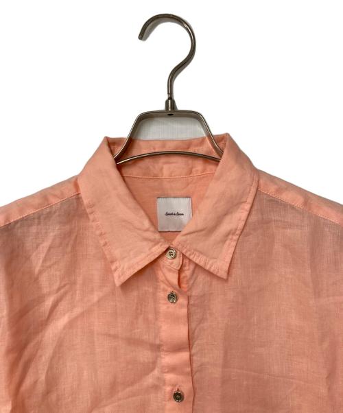 Spick and Span（スピック＆スパン）Spick and Span (スピック＆スパン) リネンカシュクール ビッグシャツ ピンク サイズ:Freeの古着・服飾アイテム