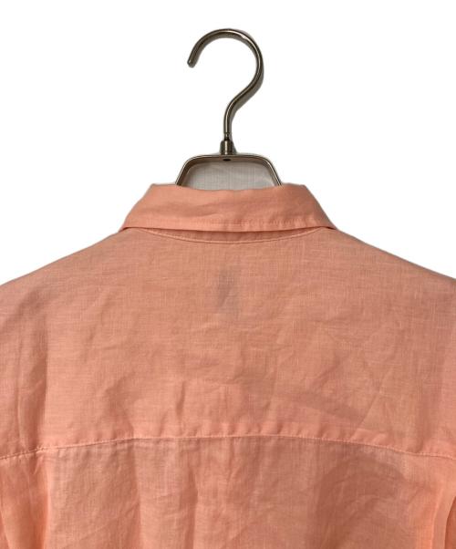 Spick and Span（スピック＆スパン）Spick and Span (スピック＆スパン) リネンカシュクール ビッグシャツ ピンク サイズ:Freeの古着・服飾アイテム
