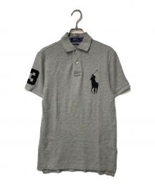 POLO RALPH LAUREN（ポロ・ラルフローレン）の古着「ビックポニー刺繍ポロシャツ」｜グレー