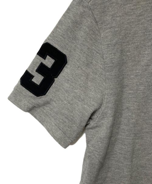 POLO RALPH LAUREN（ポロ・ラルフローレン）POLO RALPH LAUREN (ポロ・ラルフローレン) ビックポニー刺繍ポロシャツ グレー サイズ:XSの古着・服飾アイテム