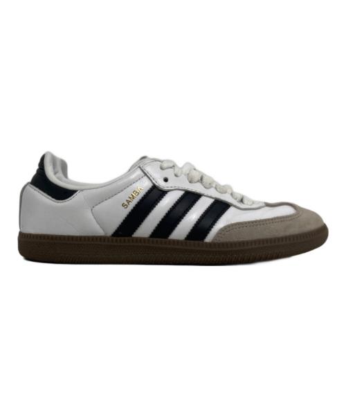 adidas（アディダス）adidas (アディダス) SAMBA ホワイト×ブラック サイズ:US5/UK4 1/2/FR37 1/3/JP230/CHN230の古着・服飾アイテム
