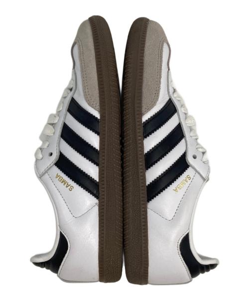 adidas（アディダス）adidas (アディダス) SAMBA ホワイト×ブラック サイズ:US5/UK4 1/2/FR37 1/3/JP230/CHN230の古着・服飾アイテム