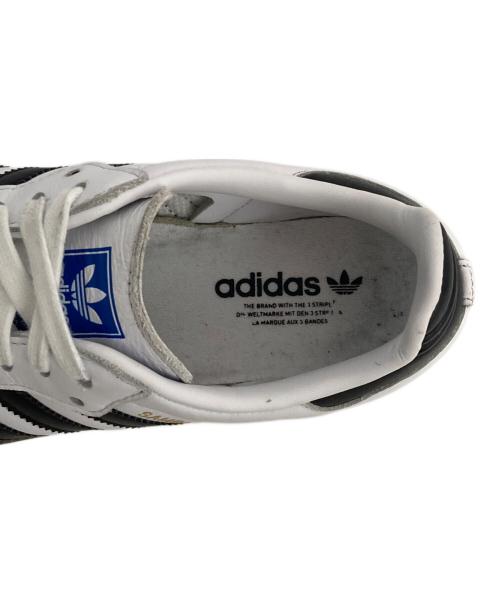 adidas（アディダス）adidas (アディダス) SAMBA ホワイト×ブラック サイズ:US5/UK4 1/2/FR37 1/3/JP230/CHN230の古着・服飾アイテム