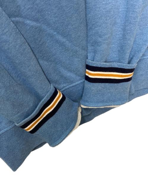 FRED PERRY（フレッドペリー）FRED PERRY (フレッドペリー) ロゴ刺繍クルーネックスウェット スカイブルー サイズ:Sの古着・服飾アイテム