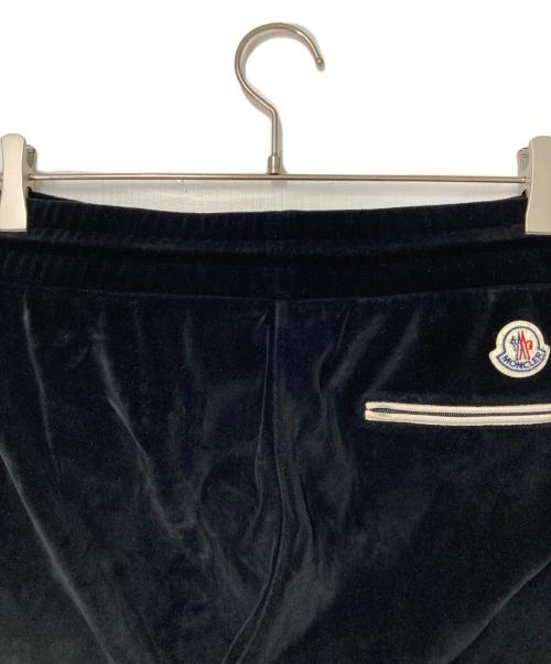 MONCLER（モンクレール）MONCLER (モンクレール) ベロアパンツ ブラック サイズ:Ｍの古着・服飾アイテム