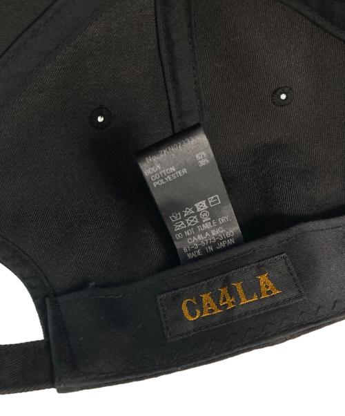 CA4LA（カシラ）CA4LA (カシラ) キャップ ブラックの古着・服飾アイテム