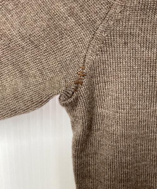 POLO RALPH LAUREN（ポロ・ラルフローレン）POLO RALPH LAUREN (ポロ・ラルフローレン) Vネックウールニット ブラウン サイズ:Ｍの古着・服飾アイテム