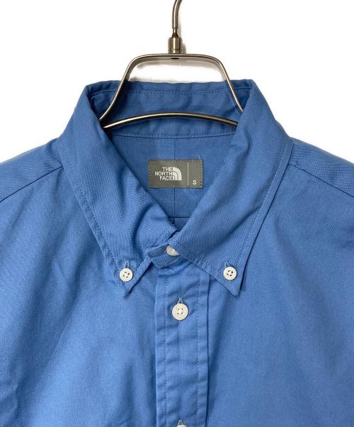 THE NORTH FACE（ザ ノース フェイス）THE NORTH FACE (ザ ノース フェイス) ロングスリーブハーフドームシャツ ブルー サイズ:S 未使用品の古着・服飾アイテム