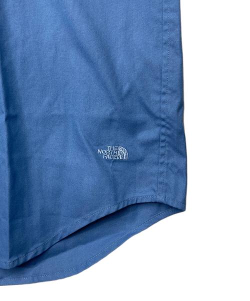 THE NORTH FACE（ザ ノース フェイス）THE NORTH FACE (ザ ノース フェイス) ロングスリーブハーフドームシャツ ブルー サイズ:S 未使用品の古着・服飾アイテム