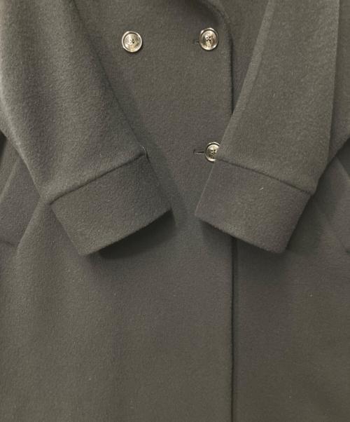 ticca（ティッカ）TICCA (ティッカ) ウールテントコート ブラック サイズ:Fの古着・服飾アイテム