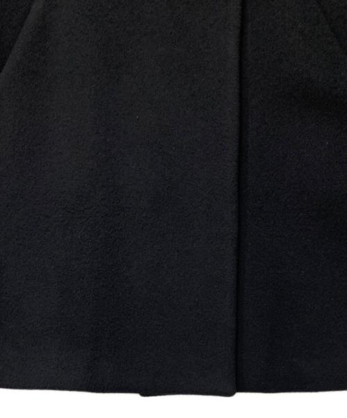 ticca（ティッカ）TICCA (ティッカ) ウールテントコート ブラック サイズ:Fの古着・服飾アイテム