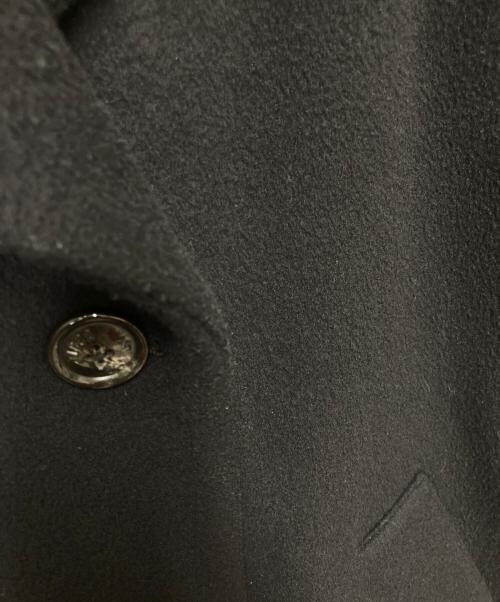 ticca（ティッカ）TICCA (ティッカ) ウールテントコート ブラック サイズ:Fの古着・服飾アイテム