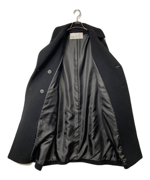 ticca（ティッカ）TICCA (ティッカ) ウールテントコート ブラック サイズ:Fの古着・服飾アイテム