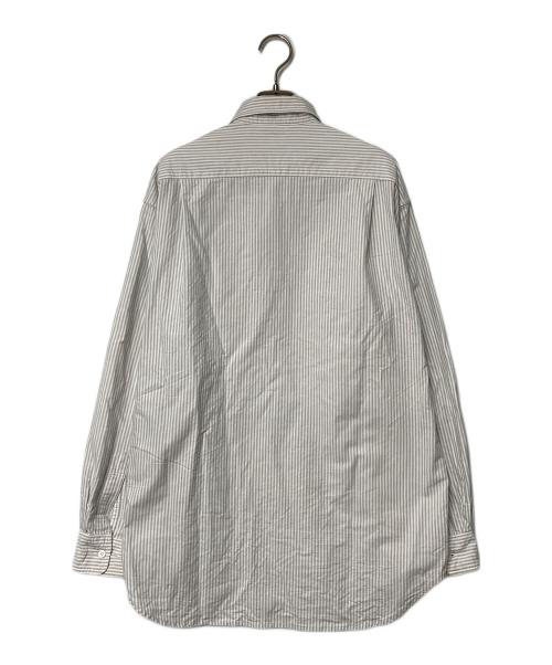 Ron Herman（ロンハーマン）Ron Herman (ロンハーマン) ストライプシャツ ホワイト×グレー サイズ:Ｍの古着・服飾アイテム