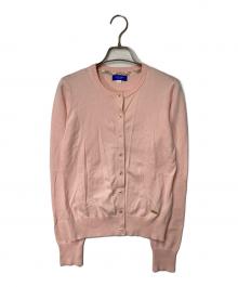 BLUE LABEL CRESTBRIDGE（ブルーレーベルクレストブリッジ）の古着「カーディガン」｜ピンク