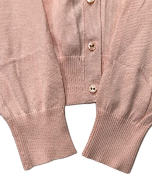 BLUE LABEL CRESTBRIDGE（ブルーレーベルクレストブリッジ）BLUE LABEL CRESTBRIDGE (ブルーレーベルクレストブリッジ) カーディガン ピンク サイズ:38の古着・服飾アイテム