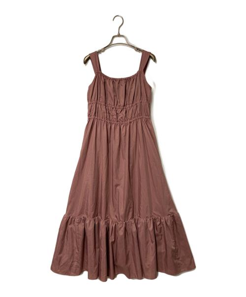 HER LIP TO（ハーリップトゥ）HER LIP TO (ハーリップトゥ) Double Bow Summer Long Dress ピンク サイズ:Sの古着・服飾アイテム