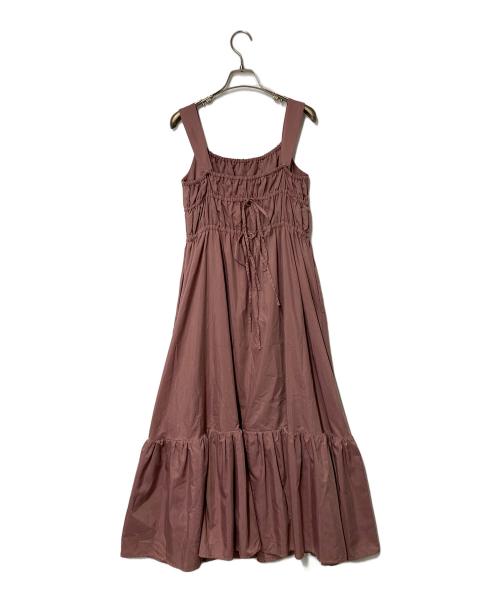 HER LIP TO（ハーリップトゥ）HER LIP TO (ハーリップトゥ) Double Bow Summer Long Dress ピンク サイズ:Sの古着・服飾アイテム