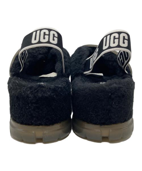 UGG（アグ）UGG (アグ) Fuzzita Clear サンダル ブラック サイズ:USA8/UK6/EU39/JP25の古着・服飾アイテム