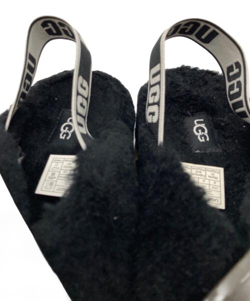 UGG（アグ）UGG (アグ) Fuzzita Clear サンダル ブラック サイズ:USA8/UK6/EU39/JP25の古着・服飾アイテム