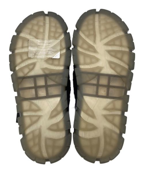 UGG（アグ）UGG (アグ) Fuzzita Clear サンダル ブラック サイズ:USA8/UK6/EU39/JP25の古着・服飾アイテム