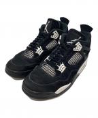 NIKEナイキ）の古着「Air Jordan 4 Retro」｜ブラック