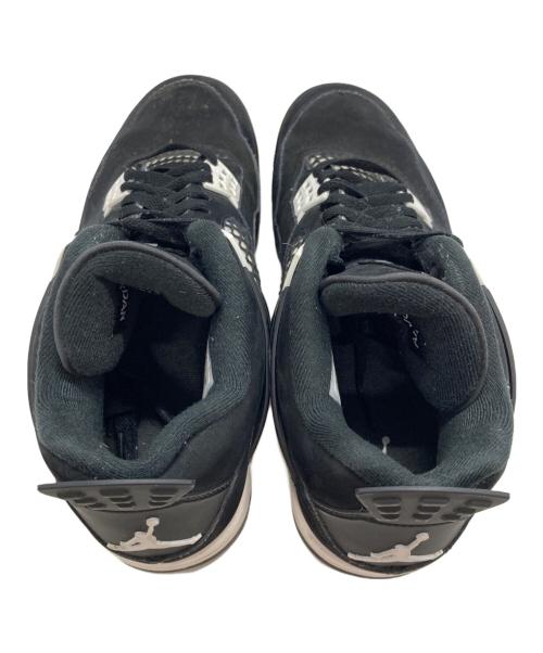 NIKE（ナイキ）NIKE (ナイキ) Air Jordan 4 Retro ブラック サイズ:US9.5/UK8.5/EUR43/cm27.5/BR41/CN275の古着・服飾アイテム