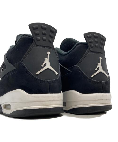 NIKE（ナイキ）NIKE (ナイキ) Air Jordan 4 Retro ブラック サイズ:US9.5/UK8.5/EUR43/cm27.5/BR41/CN275の古着・服飾アイテム