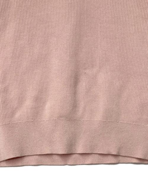 LACOSTE（ラコステ）LACOSTE (ラコステ) コンパクトニットポロシャツ ピンク サイズ:36の古着・服飾アイテム