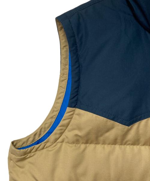 Patagonia（パタゴニア）Patagonia (パタゴニア) Slingshot Down Vest ベージュ サイズ:Mの古着・服飾アイテム