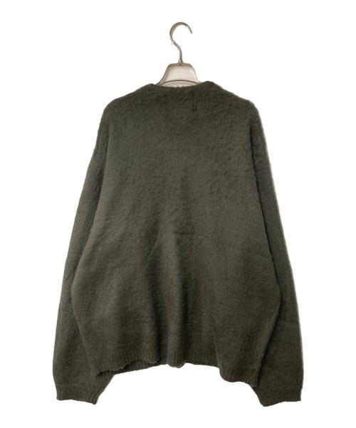 TOWN CRAFT（タウンクラフト）TOWN CRAFT (タウンクラフト) ニットカーディガン オリーブ サイズ:LARGEL(40-42)の古着・服飾アイテム