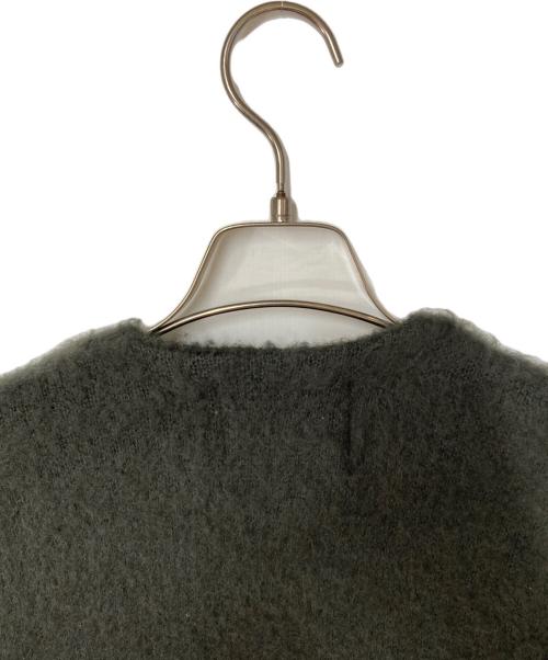 TOWN CRAFT（タウンクラフト）TOWN CRAFT (タウンクラフト) ニットカーディガン オリーブ サイズ:LARGEL(40-42)の古着・服飾アイテム