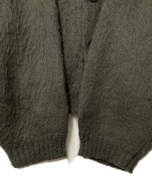 TOWN CRAFT（タウンクラフト）TOWN CRAFT (タウンクラフト) ニットカーディガン オリーブ サイズ:LARGEL(40-42)の古着・服飾アイテム