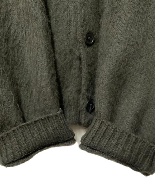 TOWN CRAFT（タウンクラフト）TOWN CRAFT (タウンクラフト) ニットカーディガン オリーブ サイズ:LARGEL(40-42)の古着・服飾アイテム