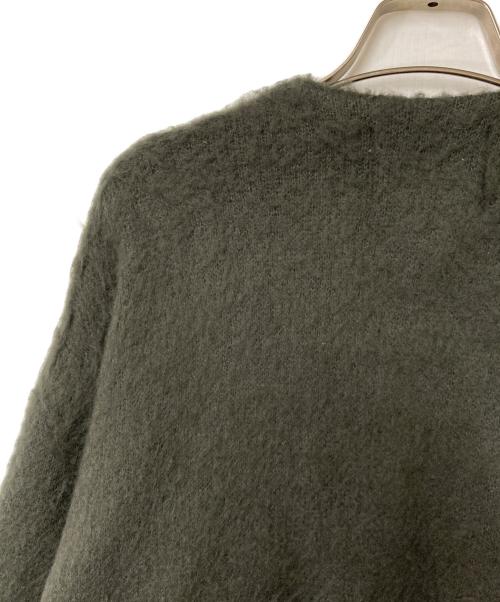 TOWN CRAFT（タウンクラフト）TOWN CRAFT (タウンクラフト) ニットカーディガン オリーブ サイズ:LARGEL(40-42)の古着・服飾アイテム