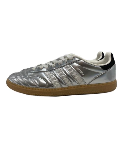 adidas（アディダス）adidas (アディダス) SAMBA JP EXCLUSIVE for BILLY'S シルバー サイズ:25.5の古着・服飾アイテム
