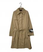 DIESELディーゼル）の古着「トレンチコート」｜ベージュ