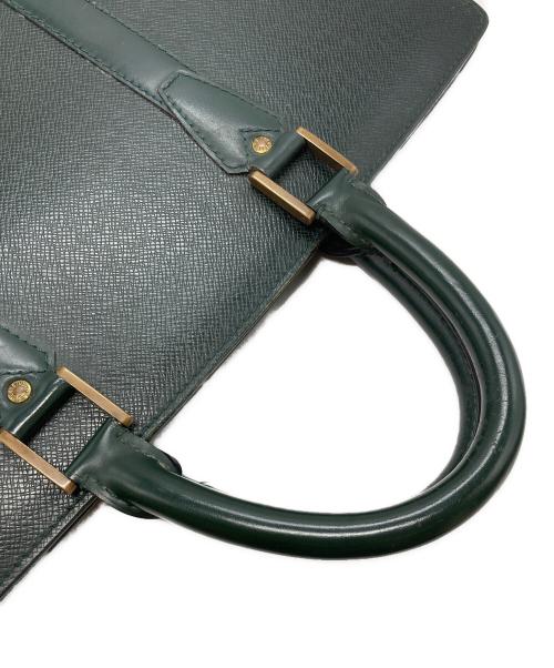 LOUIS VUITTON（ルイ ヴィトン）LOUIS VUITTON (ルイ ヴィトン) ポルトドキュマン ロザン タイガ バッグ グリーンの古着・服飾アイテム