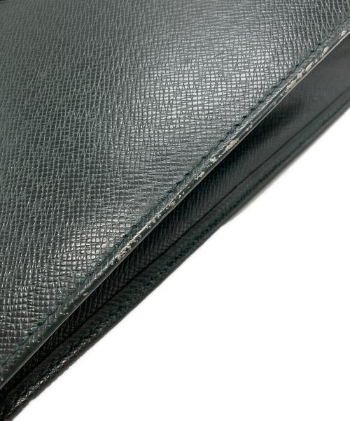 LOUIS VUITTON（ルイ ヴィトン）LOUIS VUITTON (ルイ ヴィトン) ポルトドキュマン ロザン タイガ バッグ グリーンの古着・服飾アイテム