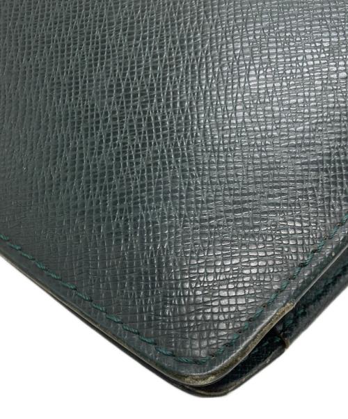 LOUIS VUITTON（ルイ ヴィトン）LOUIS VUITTON (ルイ ヴィトン) ポルトドキュマン ロザン タイガ バッグ グリーンの古着・服飾アイテム
