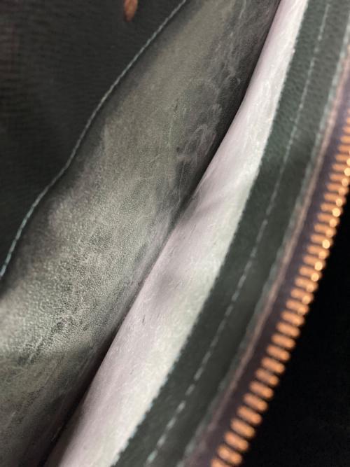 LOUIS VUITTON（ルイ ヴィトン）LOUIS VUITTON (ルイ ヴィトン) ポルトドキュマン ロザン タイガ バッグ グリーンの古着・服飾アイテム