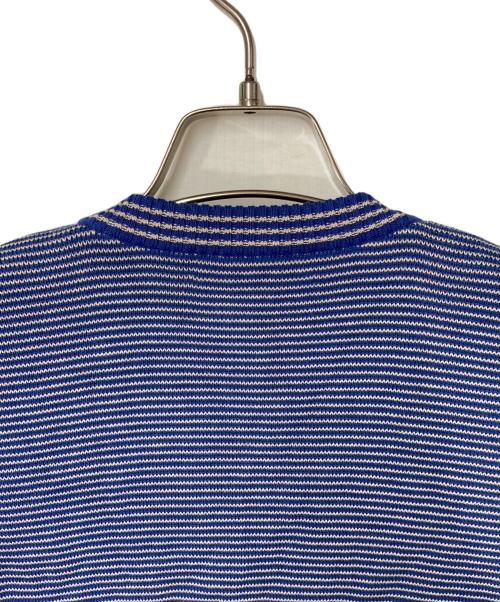 Christian Dior Sports（クリスチャン ディオールスポーツ）Christian Dior Sports (クリスチャン ディオールスポーツ) ニットベスト ネイビー×ベージュ サイズ:Ｍの古着・服飾アイテム
