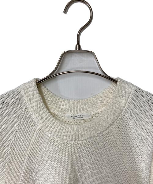 MACPHEE（マカフィー）MACPHEE (マカフィー) ギマコットン クルーネックプルオーバー ホワイト サイズ:Sの古着・服飾アイテム