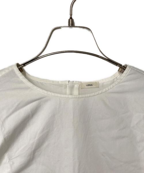 IENA（イエナ）IENA (イエナ) ノーカラーシャーリングブラウス ホワイト サイズ:Freeの古着・服飾アイテム