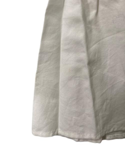 IENA（イエナ）IENA (イエナ) ノーカラーシャーリングブラウス ホワイト サイズ:Freeの古着・服飾アイテム