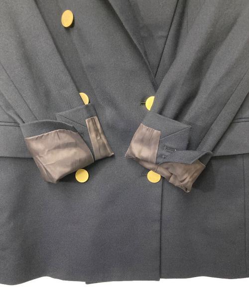 bractment（ブラクトメント）bractment (ブラクトメント) ダブルジャケット ネイビー サイズ:38の古着・服飾アイテム