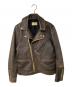 CANTATE（カンタータ）の古着「British Leather JKT」｜ブラウン