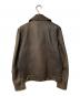 CANTATE (カンタータ) British Leather JKT ブラウン サイズ:46：75000円