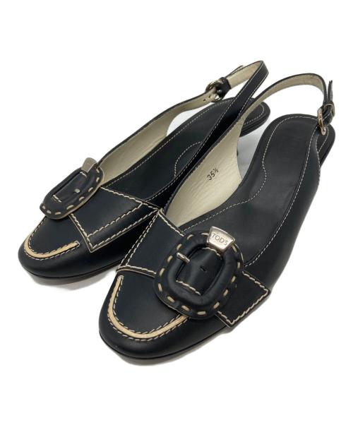 TOD'S（トッズ）TOD'S (トッズ) パンプス ブラック サイズ:35 1/2の古着・服飾アイテム